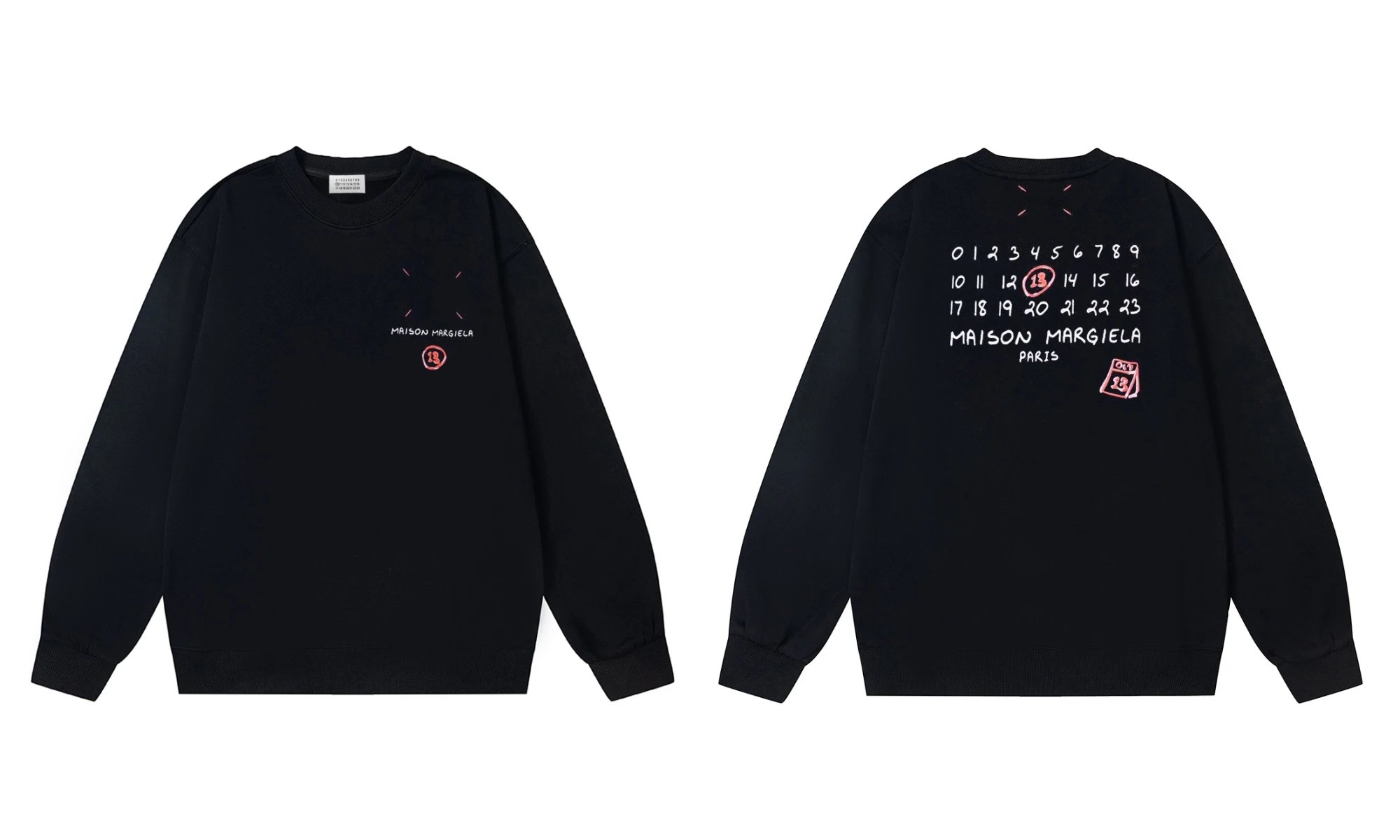 Maison Margiela Sweatshirt Black