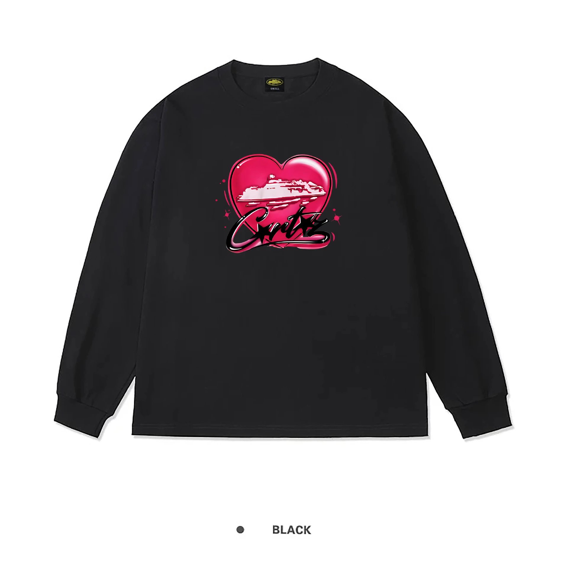 Corteiz CRTZ Peace Inna World White Long Sleeve T-Shirt - 9