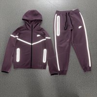 Purple reflective outfit