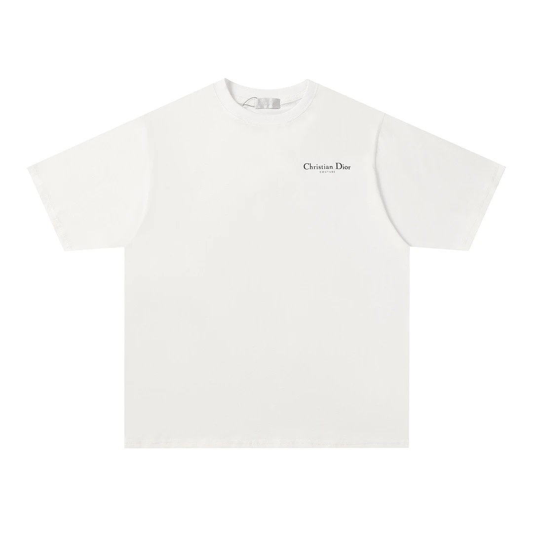 Christian Dior Couture Minimal Tee White