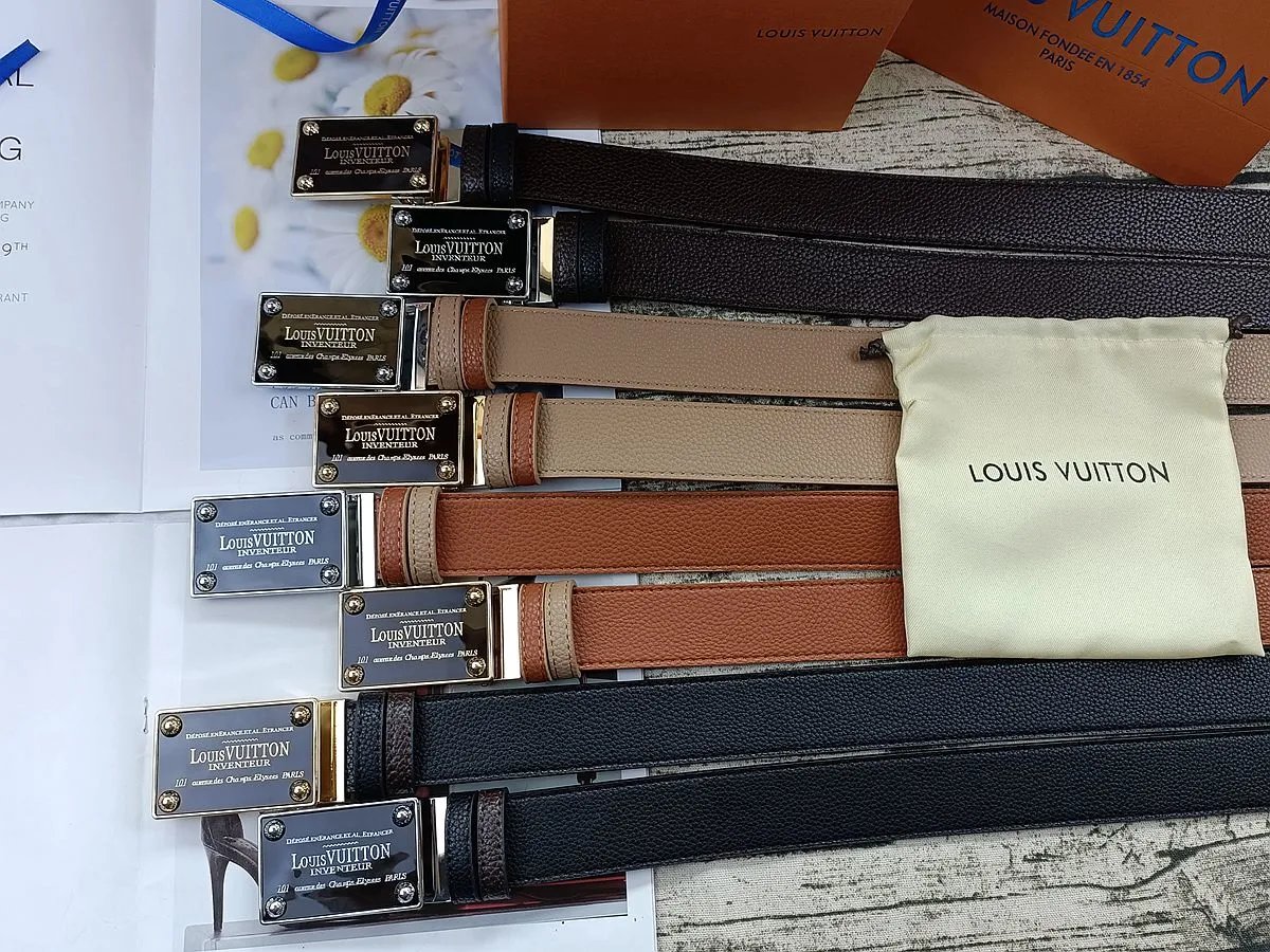 Louis Vuitton Inventeur Belts 