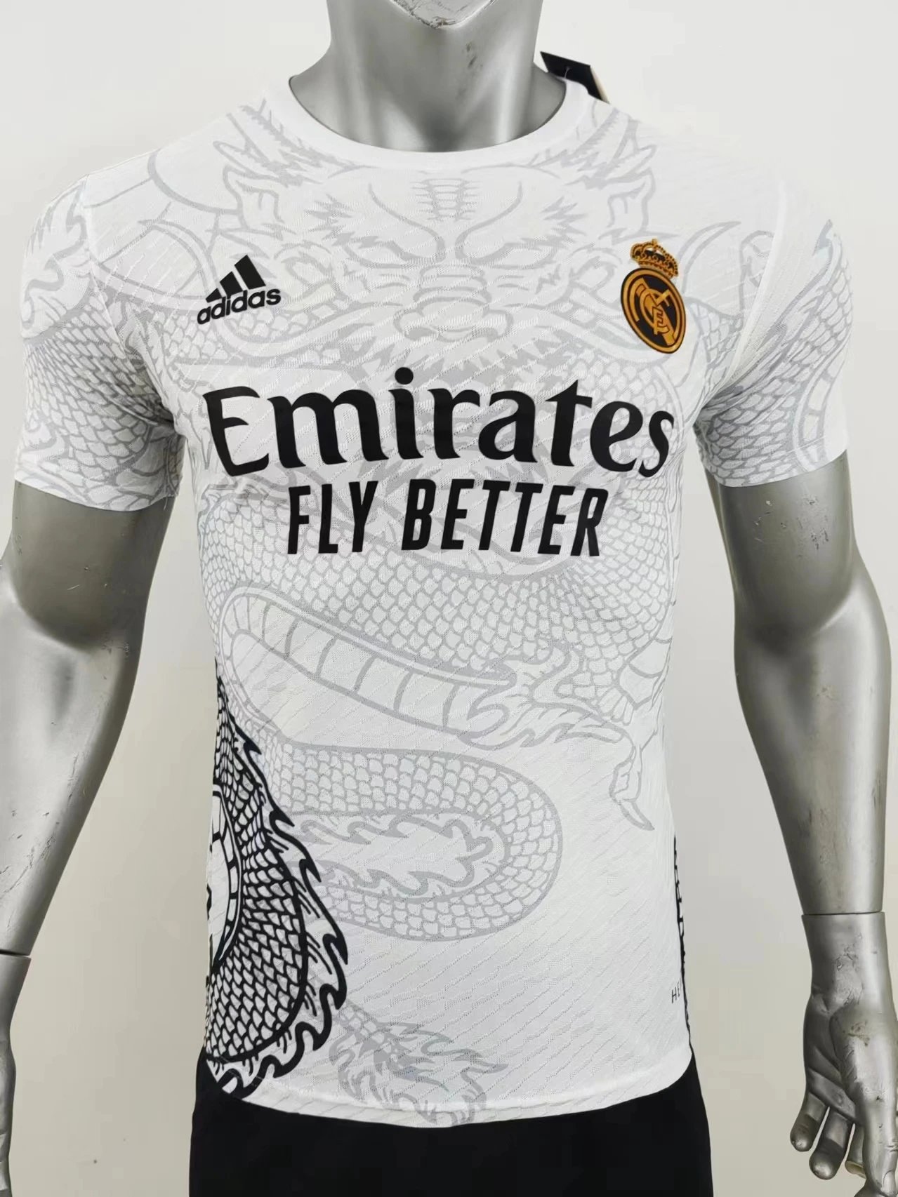 Special Edition White Real Madrid Jersey Player Version