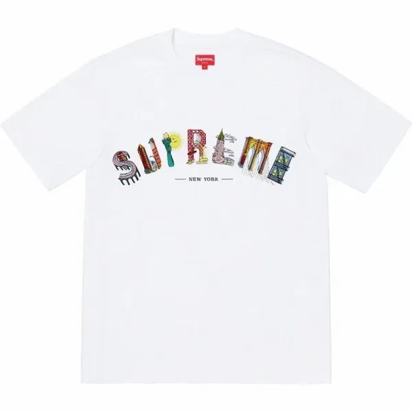 Supreme Teddy Bear Print Pink T-Shirt - 6
