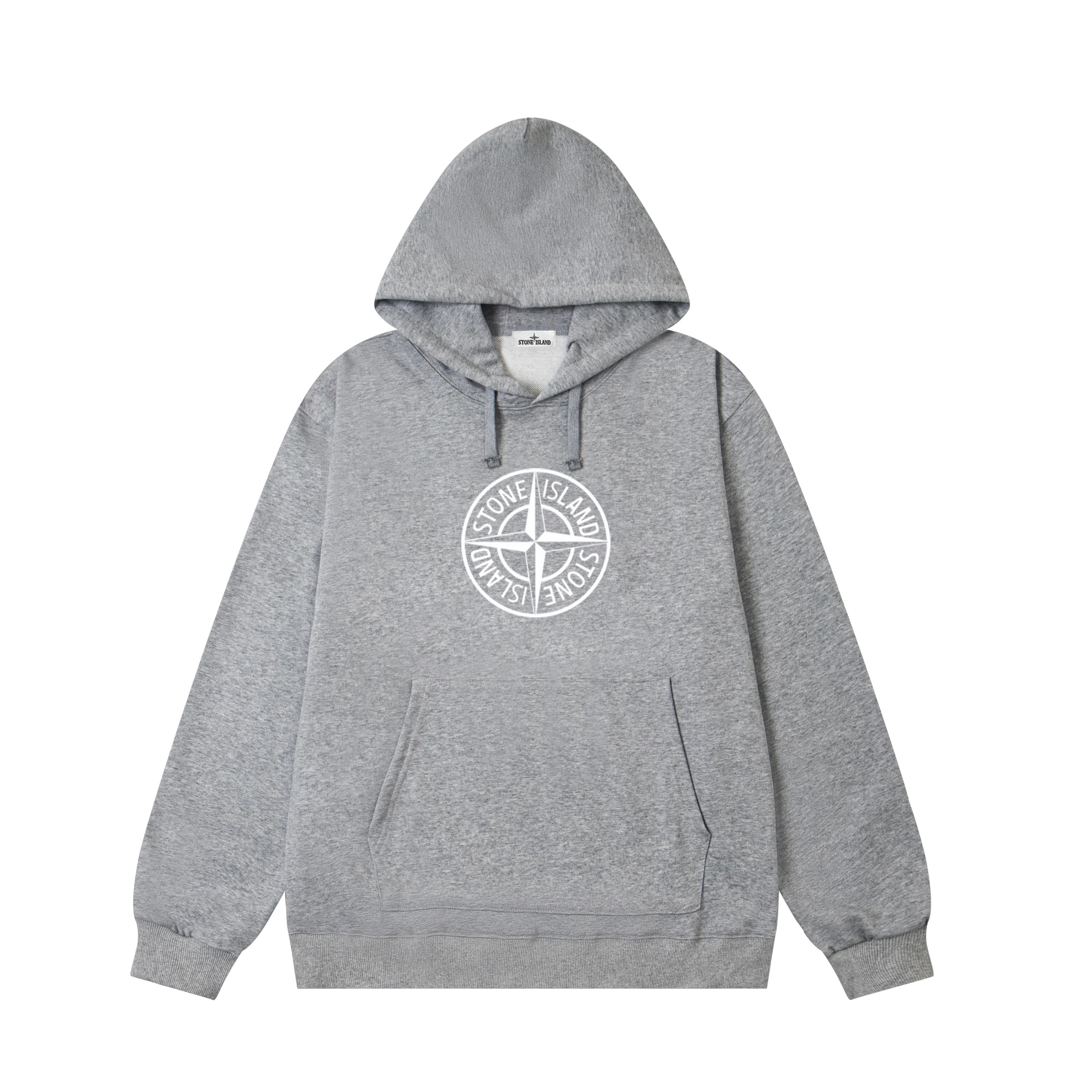 Stone Island Compass Logo Hood