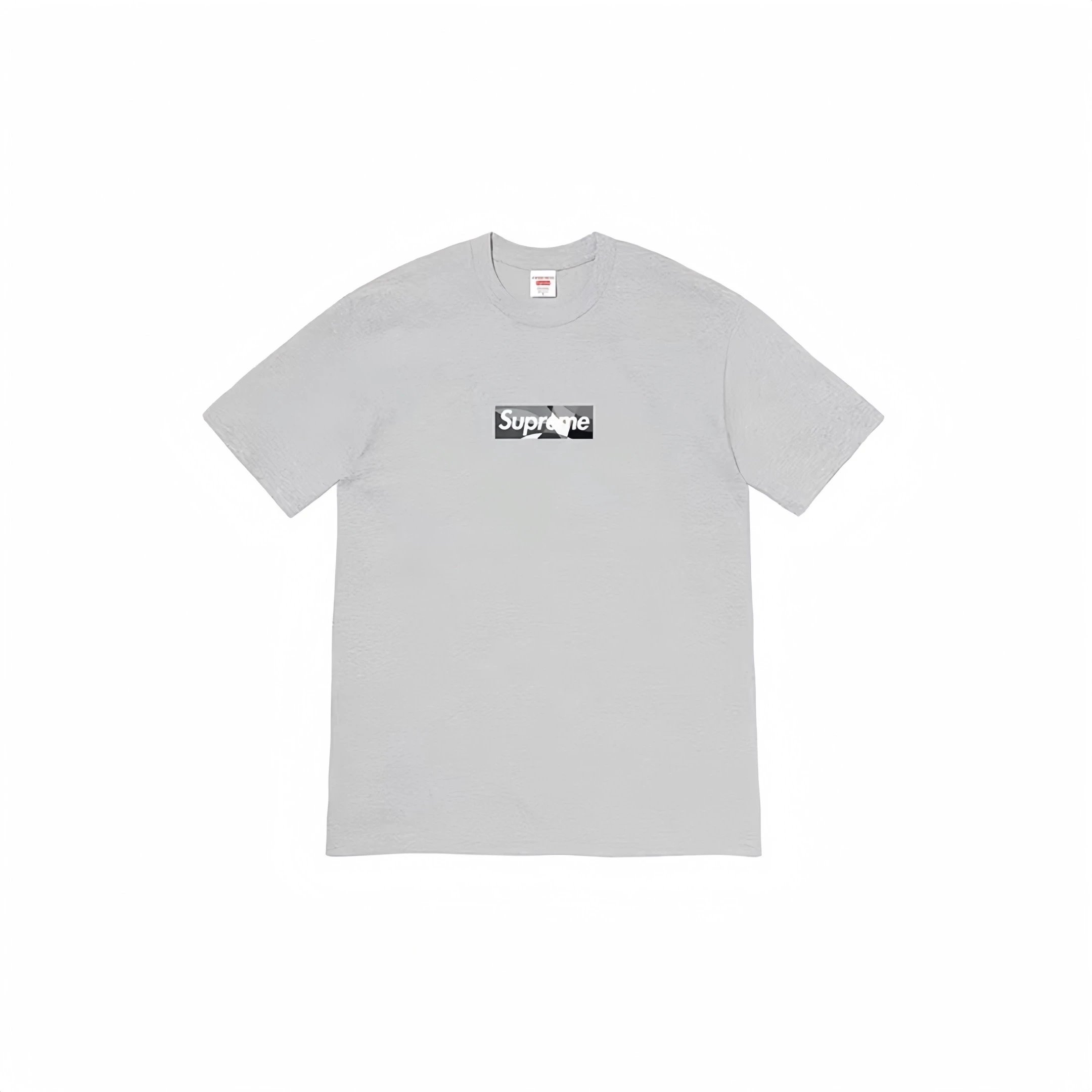 Supreme Black Camo Box Logo Tee Grey