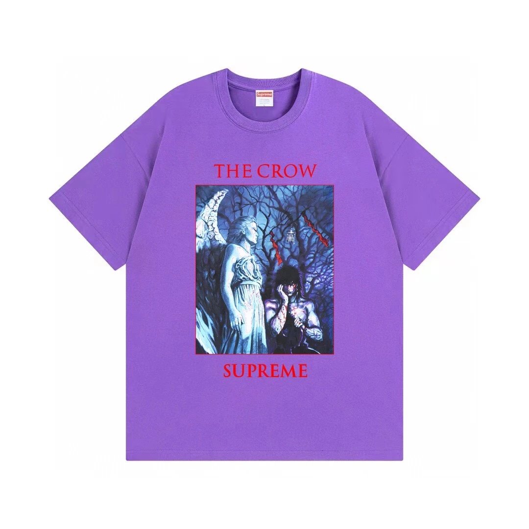 Supreme The Crow Tee Purple