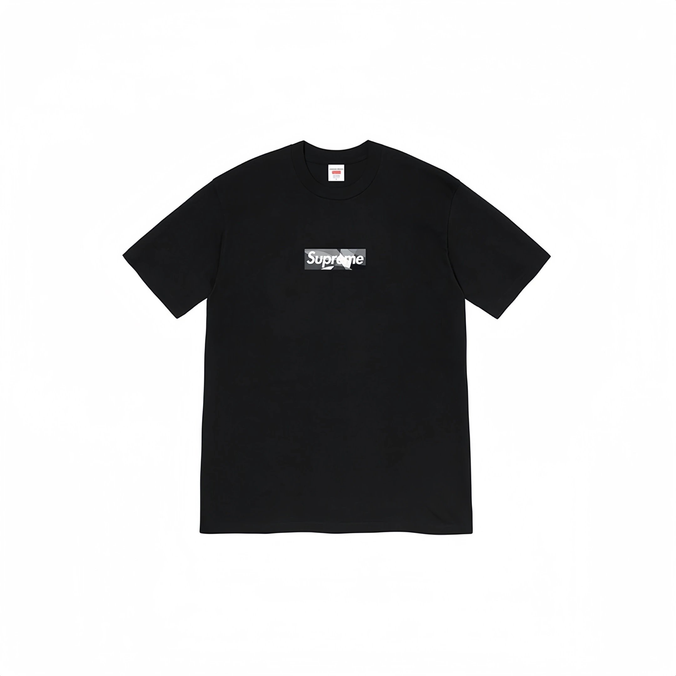Supreme Black Camo Box Logo Tee Black