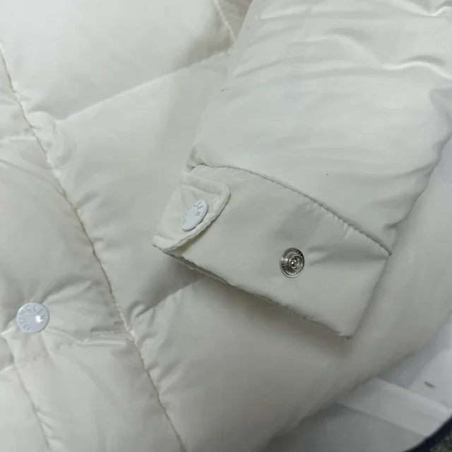 Moncler Down Jackets Short hooded puffer jacket with sleeve utility pocket product detail image 9