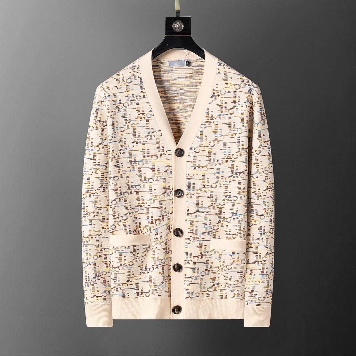 Louis Vuitton Damier Cardigan Beige Multicolor