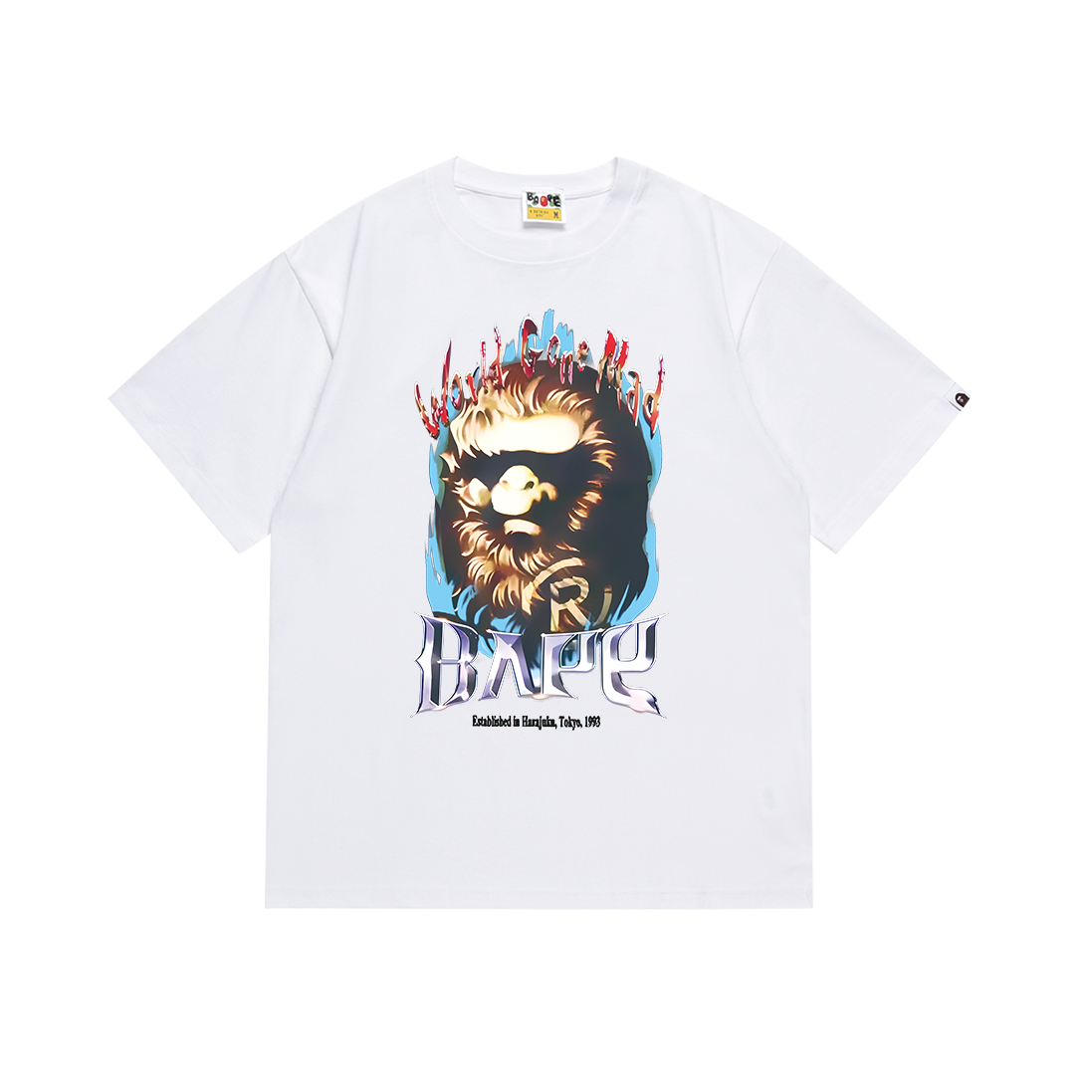 A Bathing Ape Year of the Tiger Black T-Shirt - 5