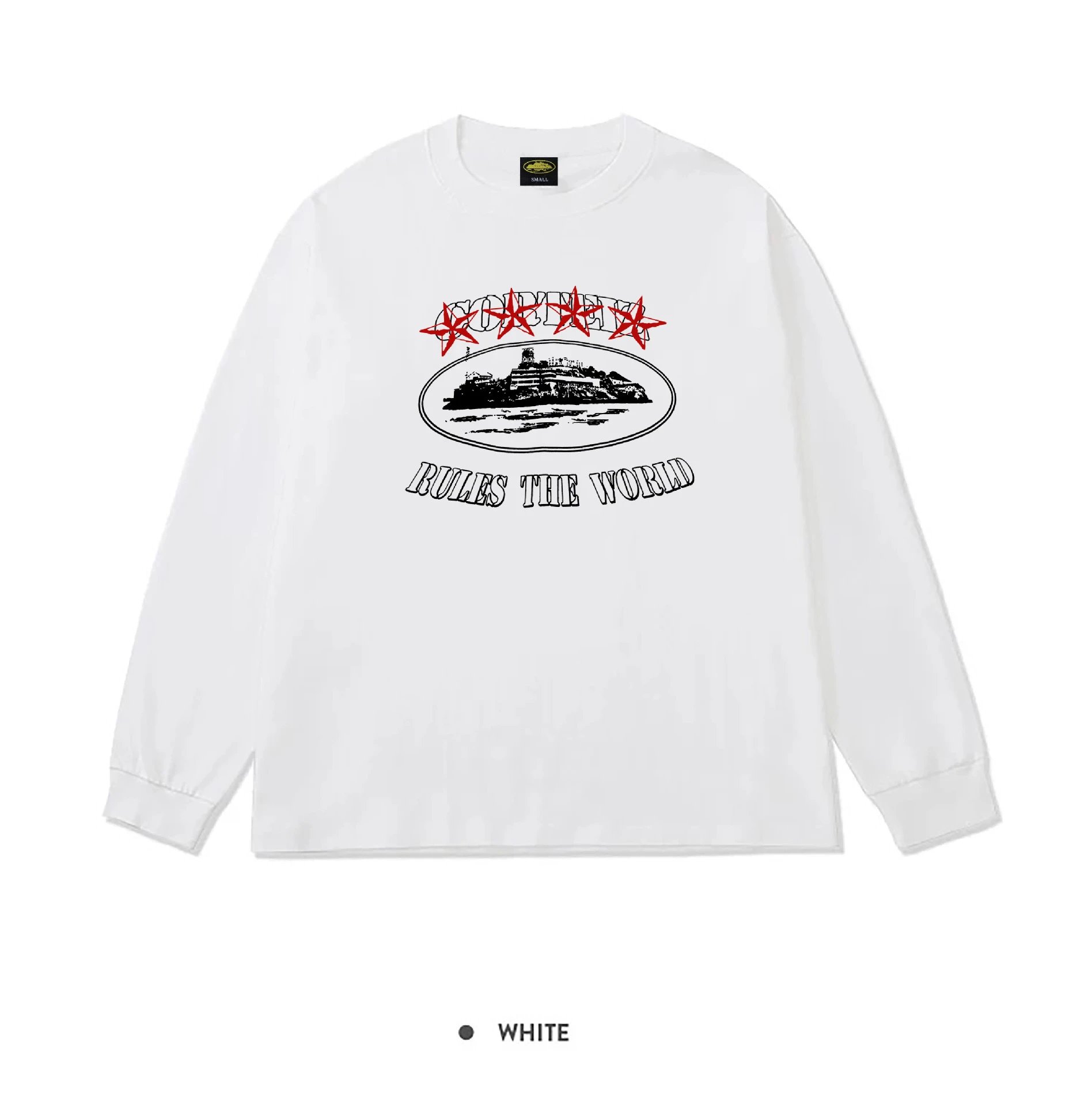 Coffee Long Sleeve T-Shirt White