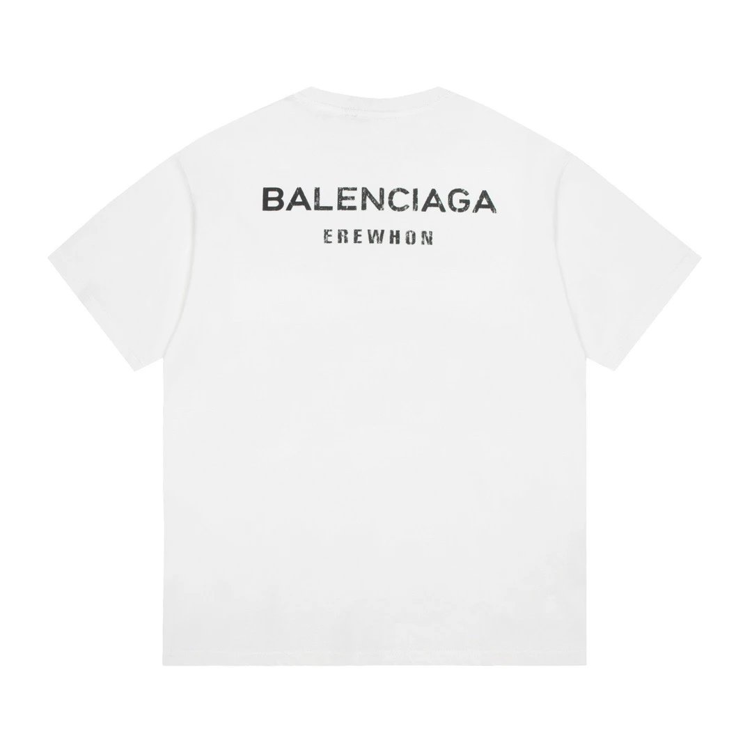Balenciaga x Erewhon Collab Tee White