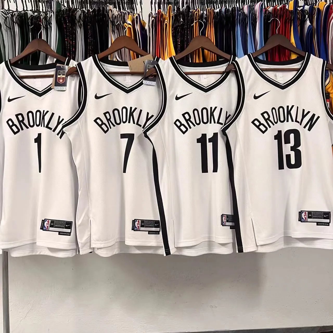NBA Irving #11 White Swingman Jersey - 2