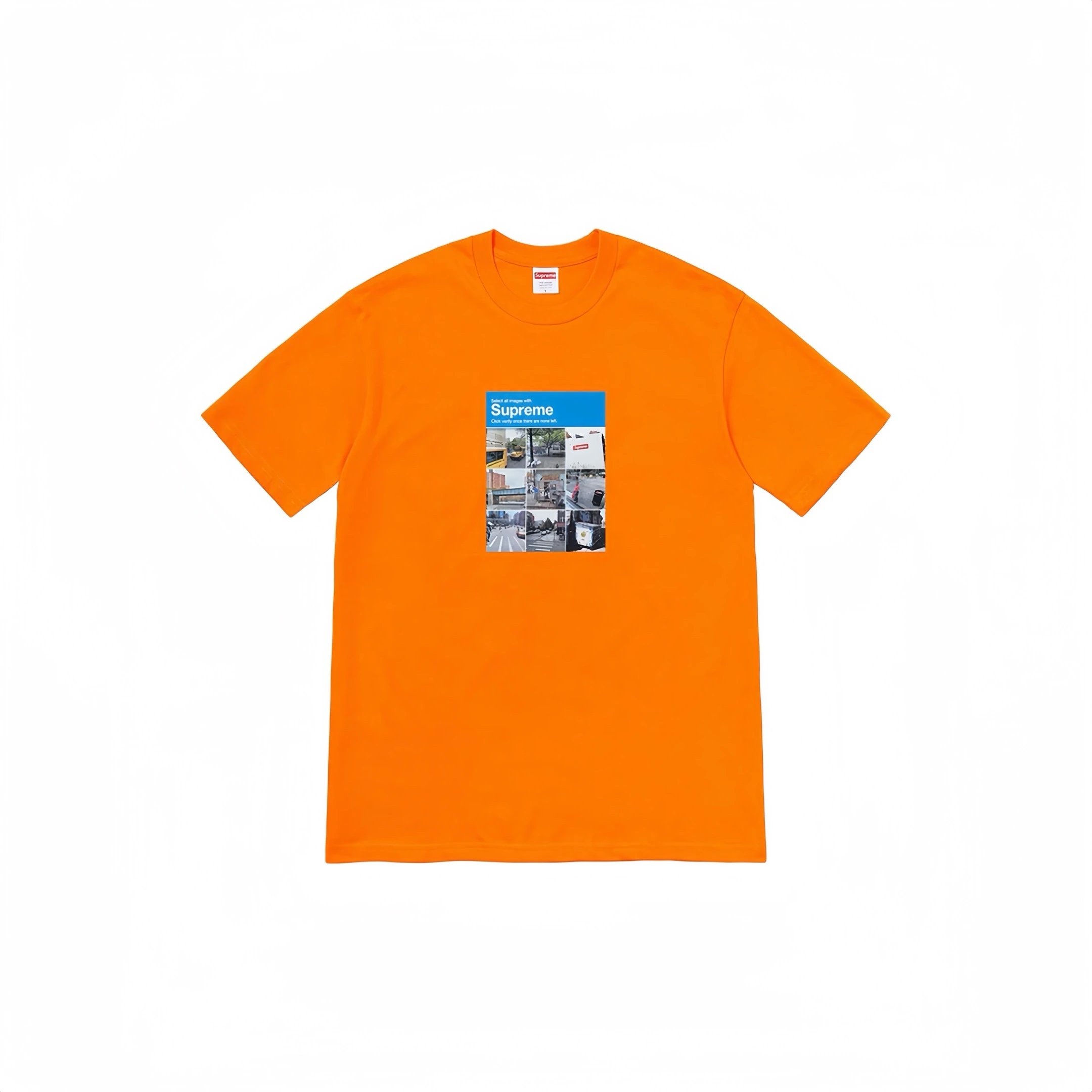 Supreme Captcha Tee Orange