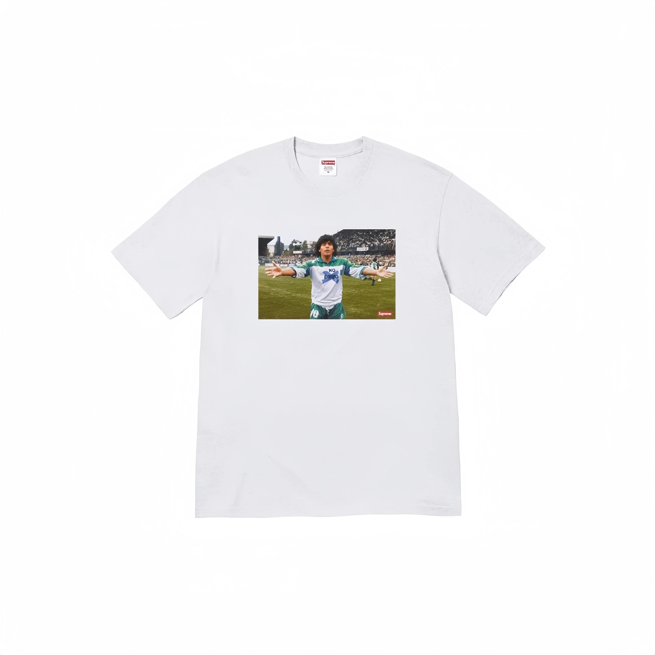 Supreme Maradona Photo Tee White