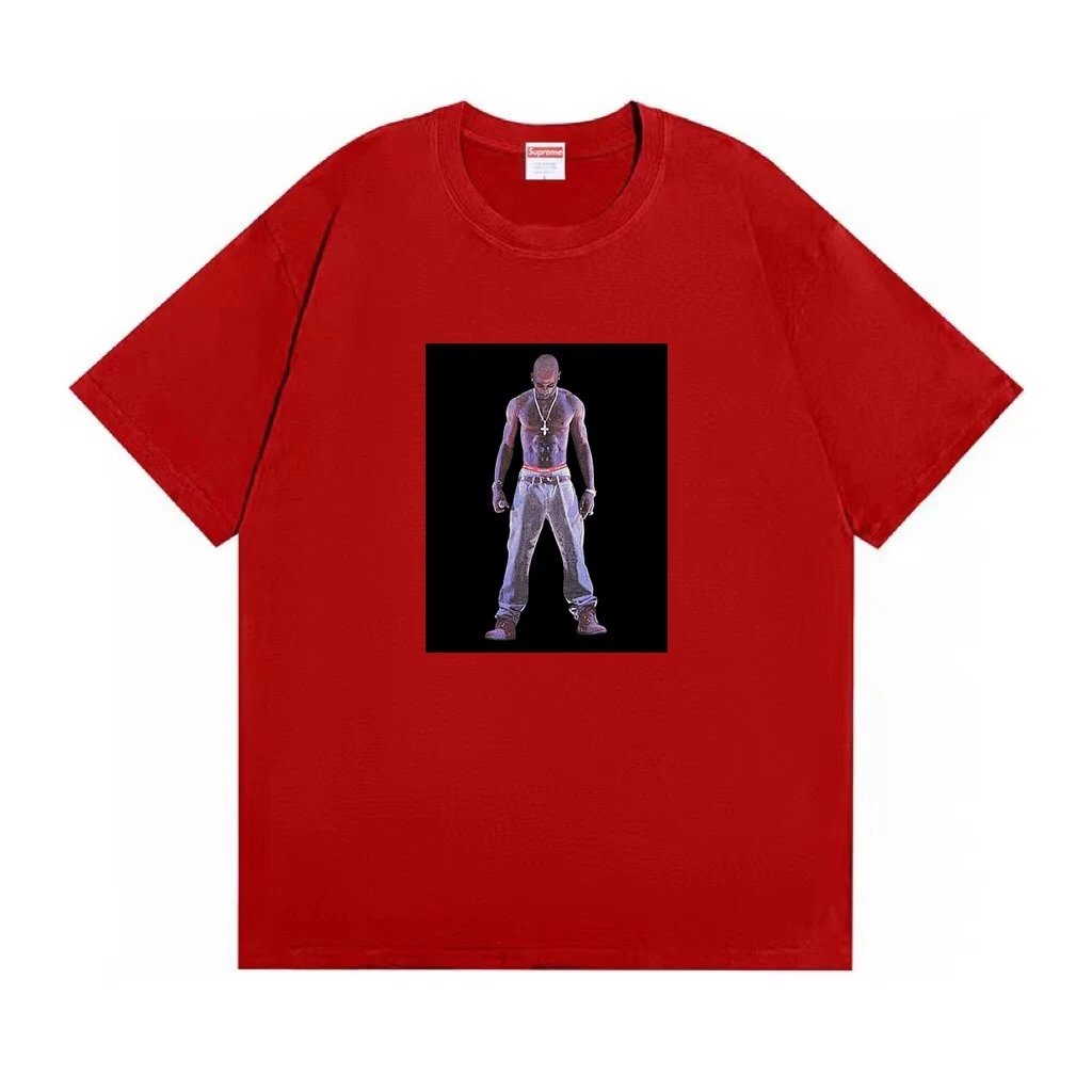 Supreme Tupac Photo Tee Red
