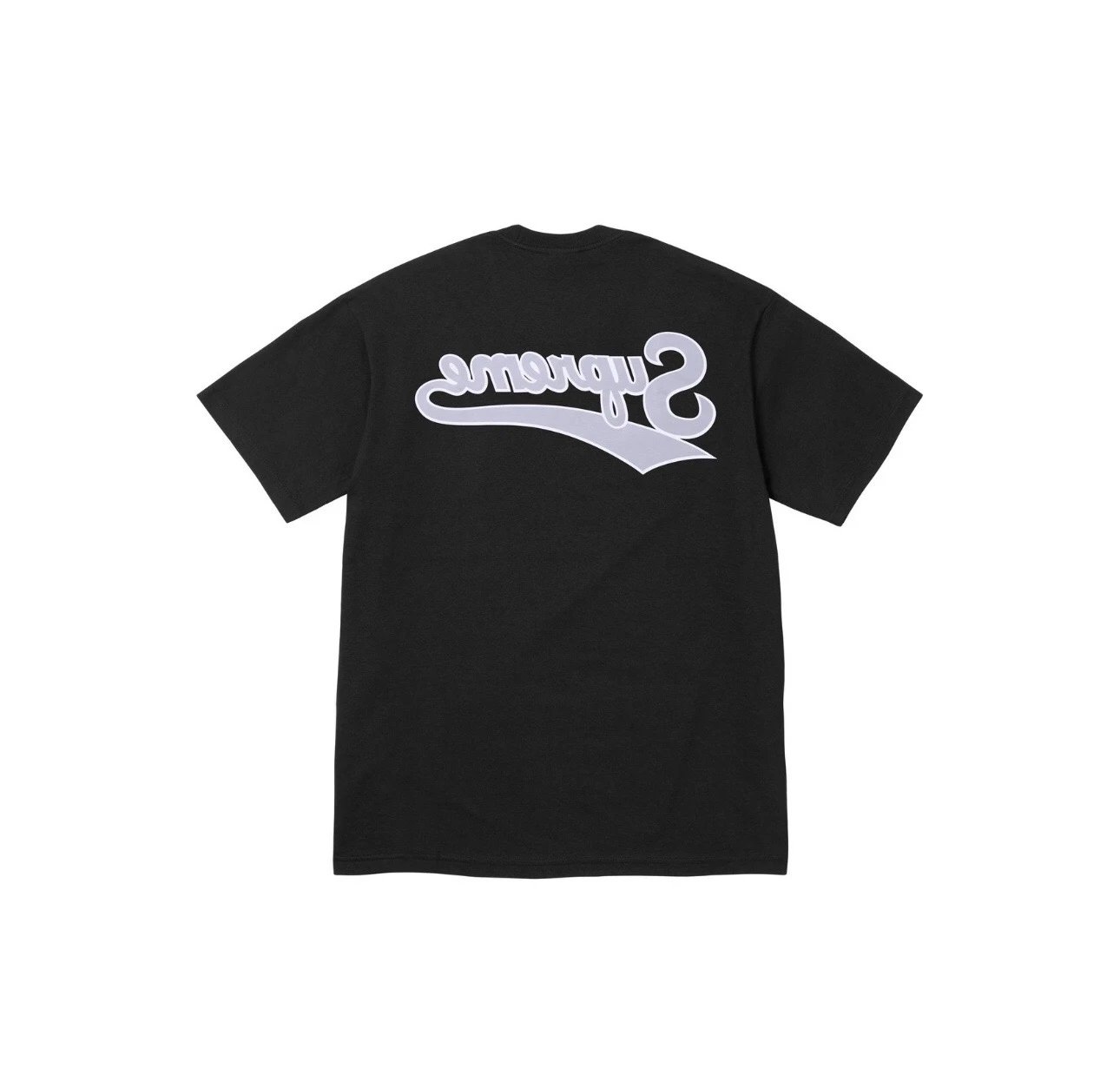 Supreme Script Logo Tee Black