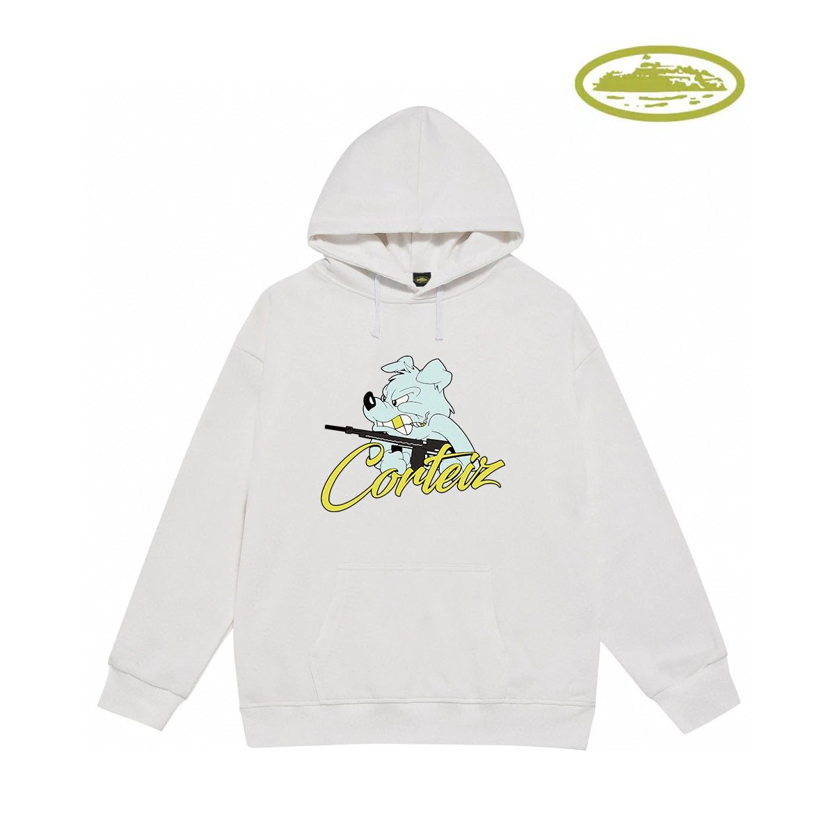 Corteiz Dog Hoodie Black - 11