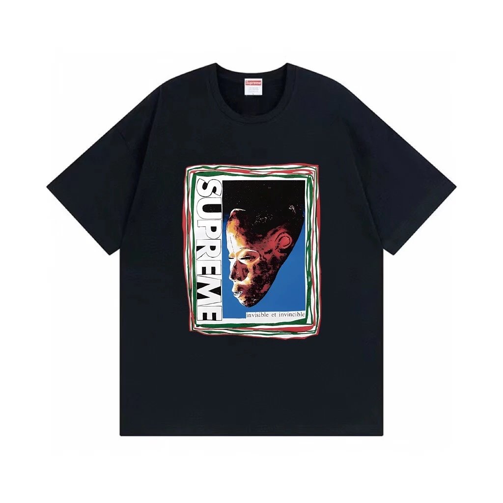 Supreme Invisible Et Invincible Tee Black