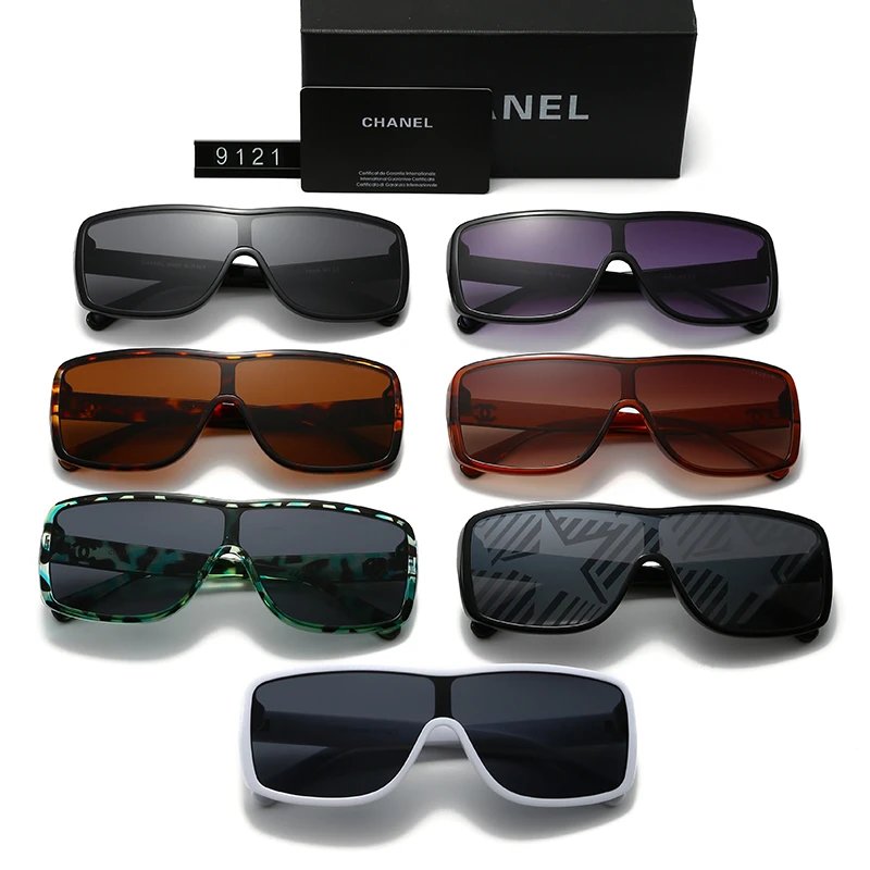 Chanel Cat-Eye Sunglasses Black Gold Accents Sunglasses - 3