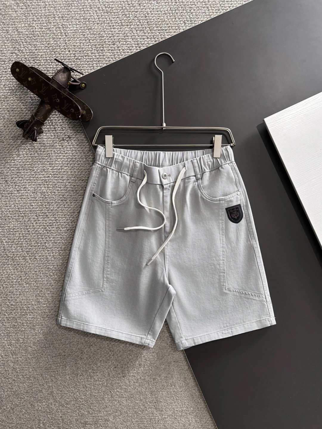 Unbranded Shorts Elastic-Waist Drawstring with Large Front Pockets image 3