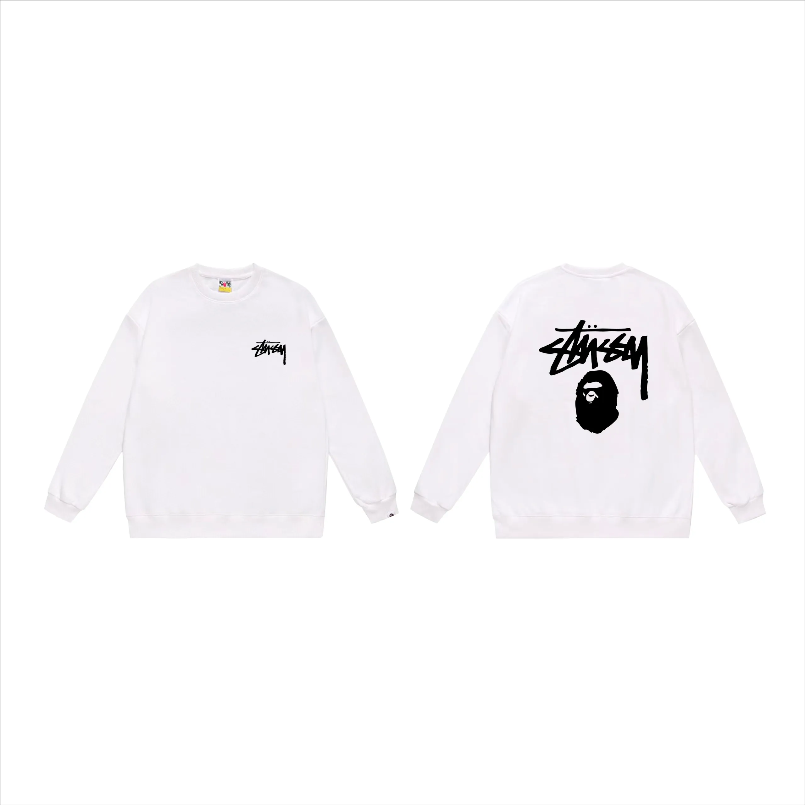 Stussy x BAPE Collaboration Sweatshirt