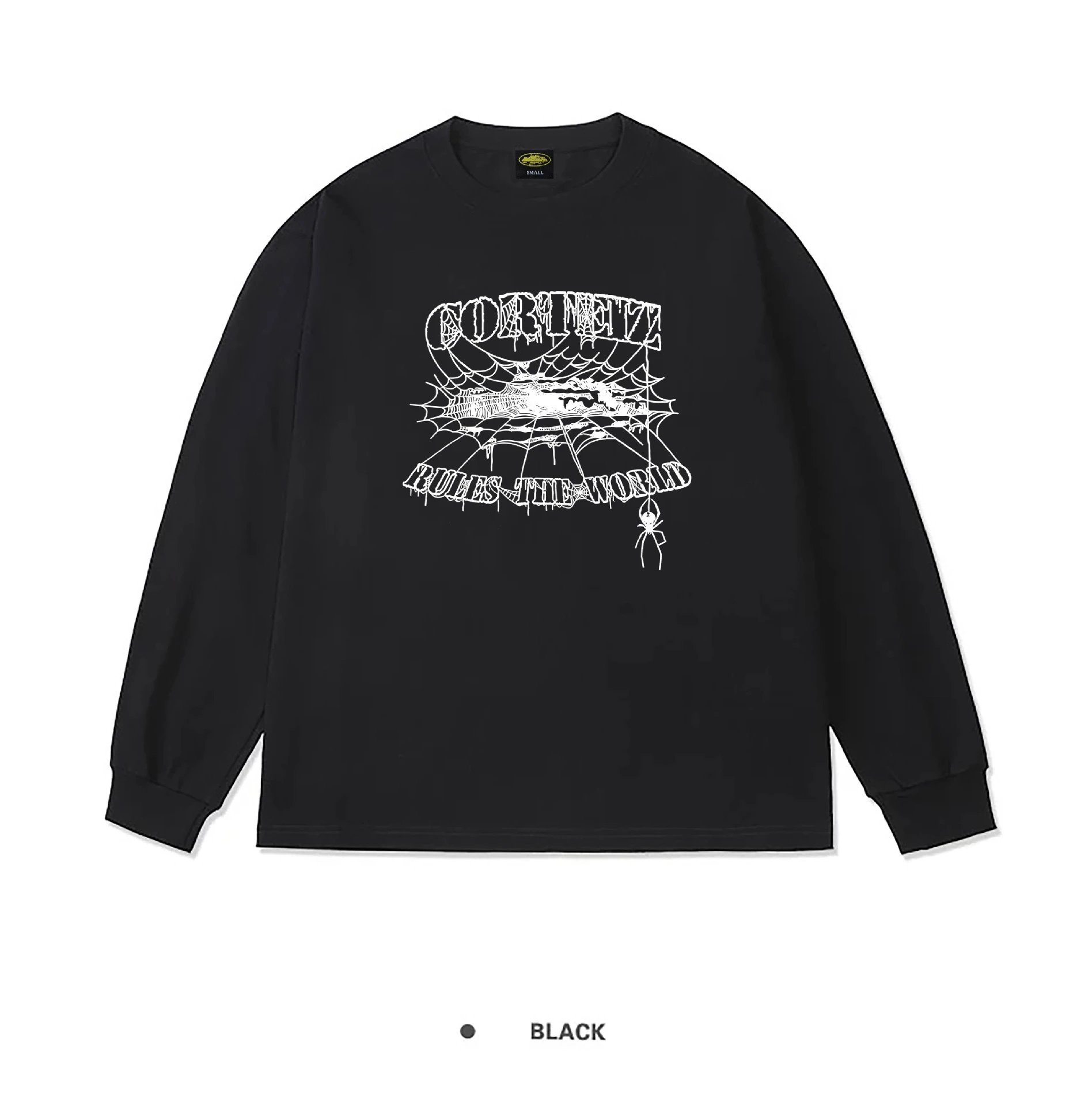 Corteiz Long Sleeve T-Shirt Black