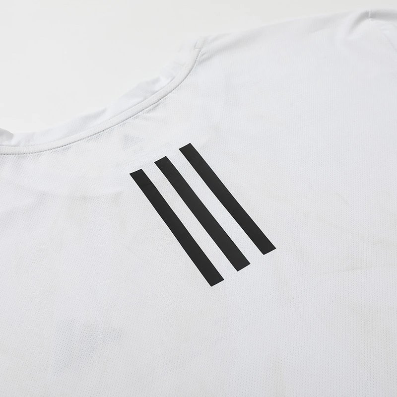 Adidas Performance Long Sleeve Base Layer Gray T-Shirt - 5