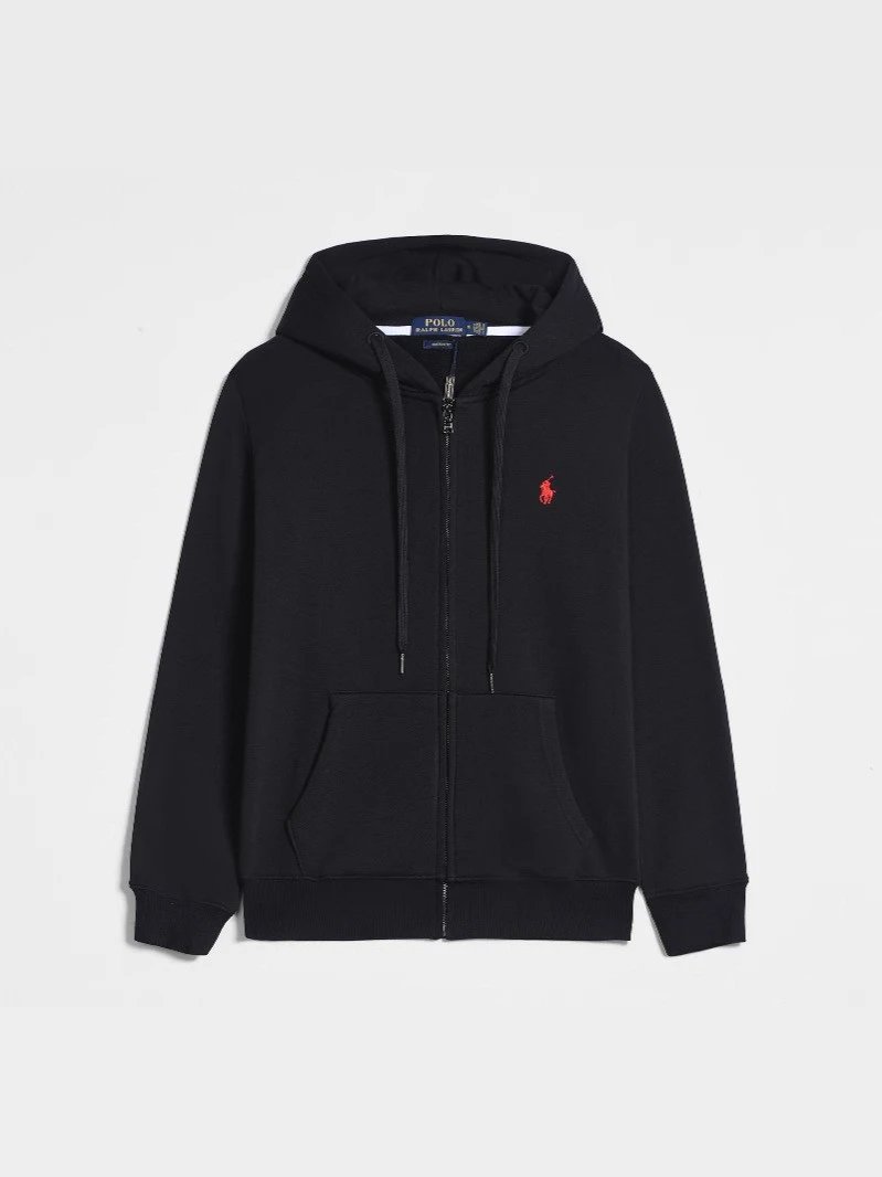 Black with Red Logo