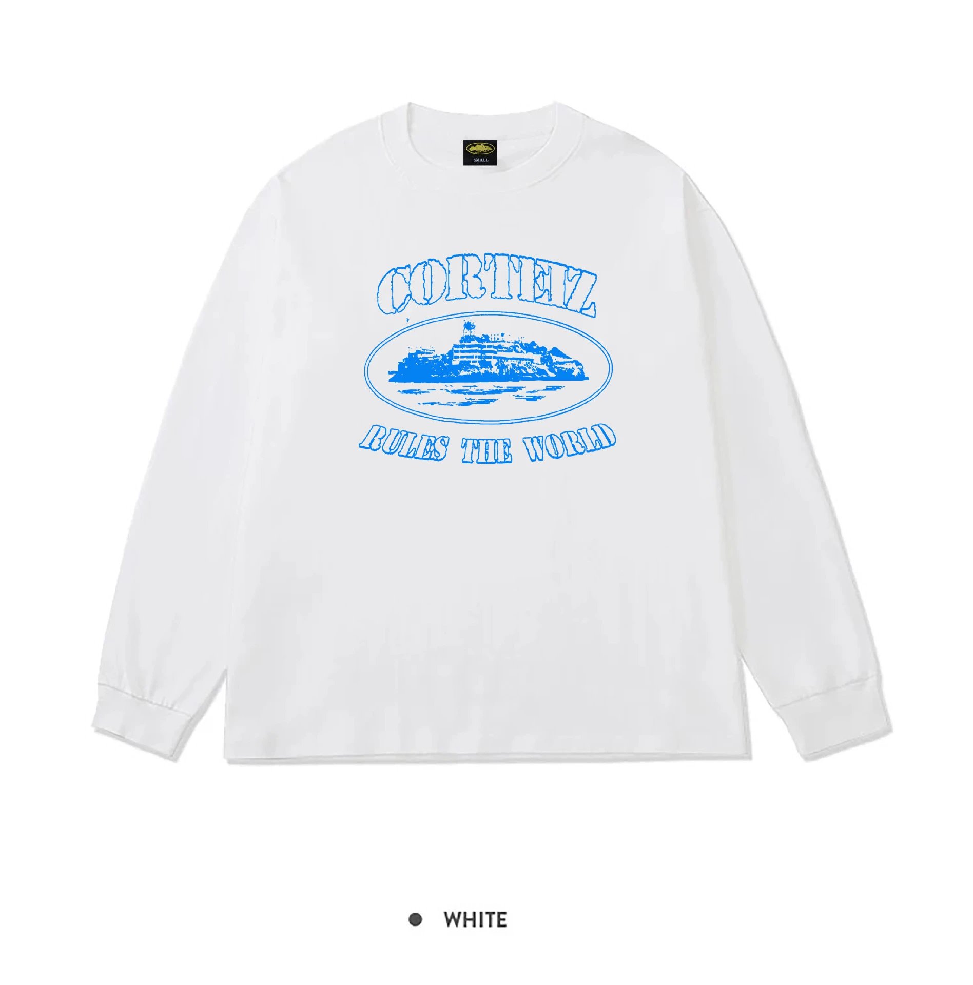Cortez Long Sleeve Tee Blue