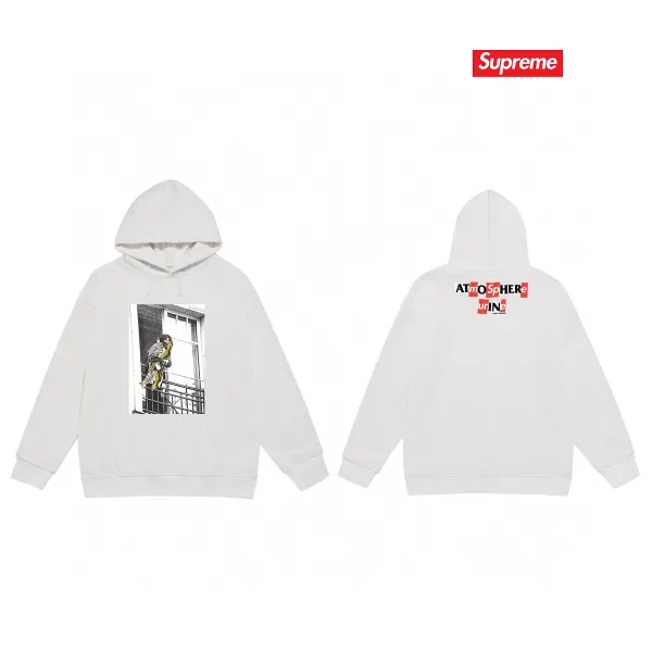 Supreme The Crow Hoodie Black - 11