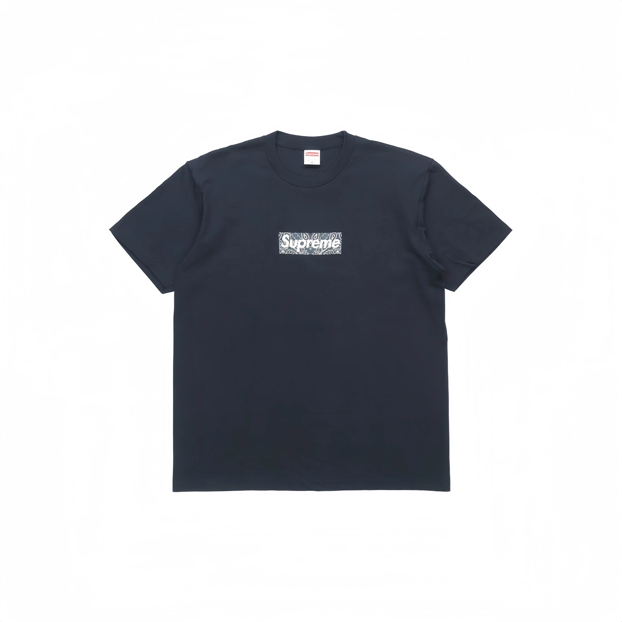 Supreme Bandana Box Logo Tee Navy