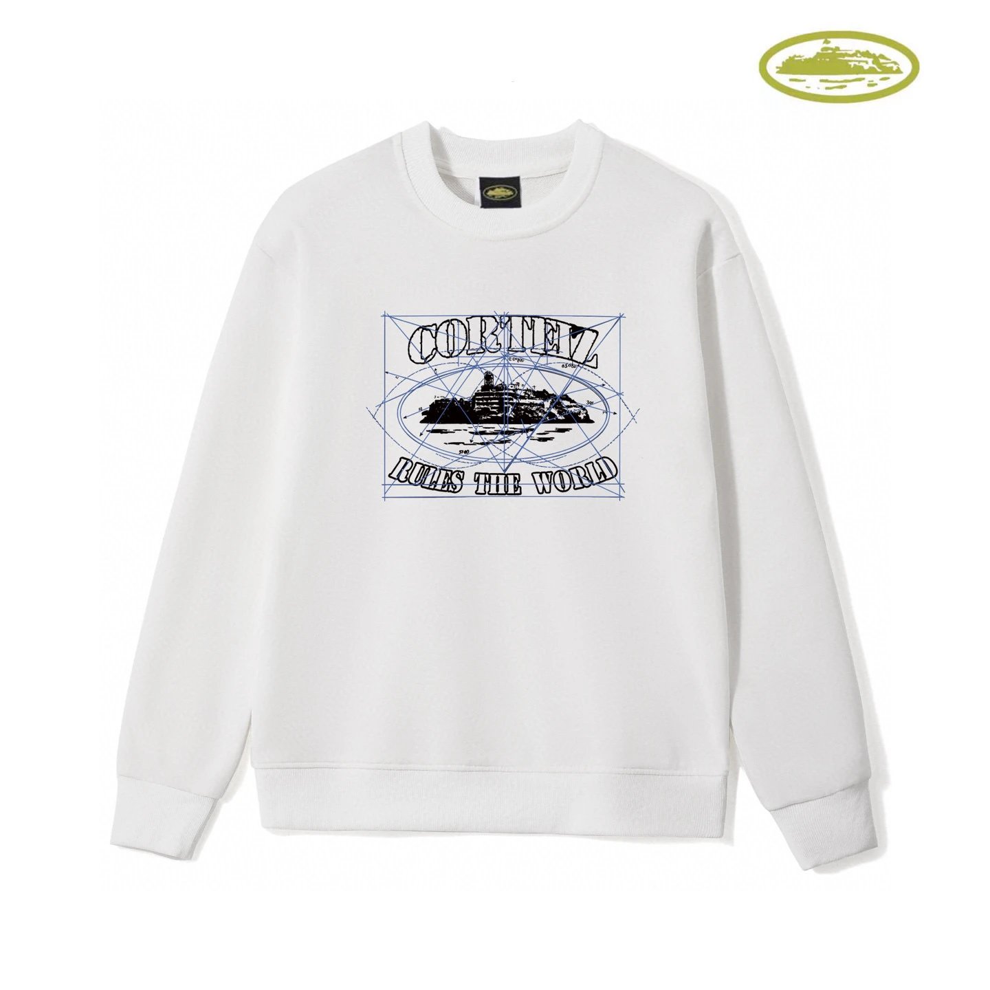 Corteiz Polo Parody Graphic Hoodie Gray - 4