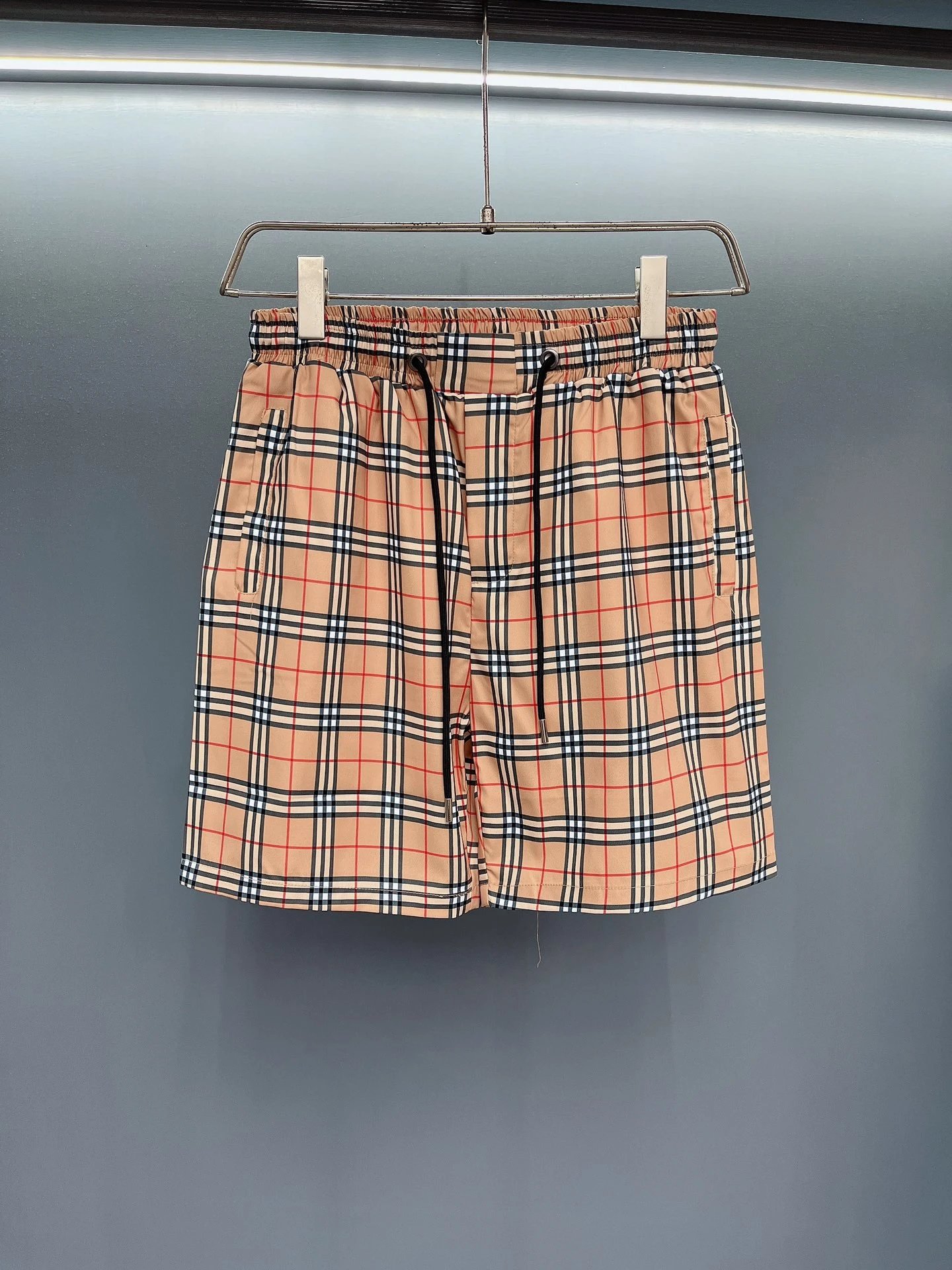 Burberry Classic Check Swim Shorts Beige - 5