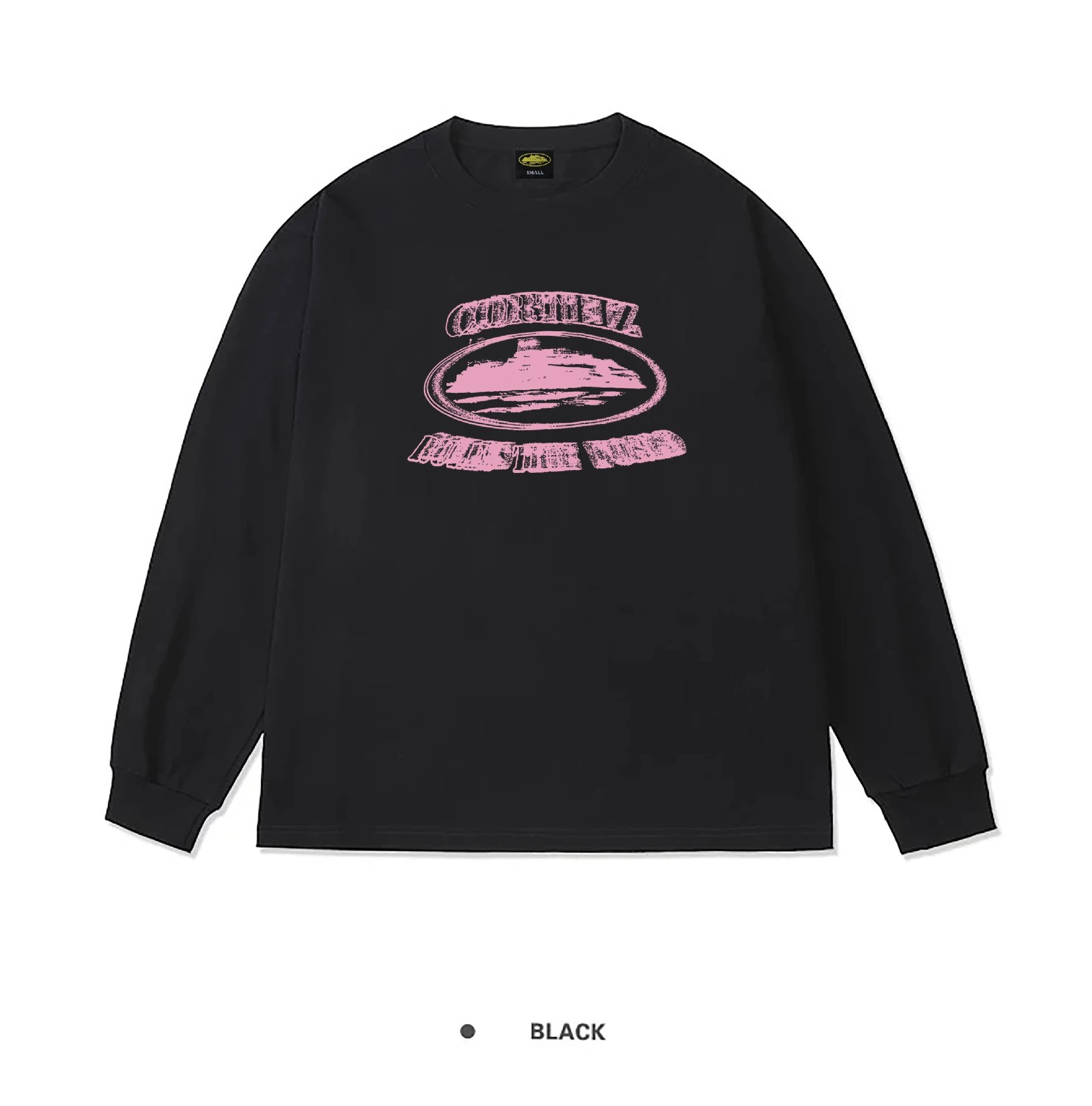 Corteiz Long Sleeve T-Shirt Black - 1