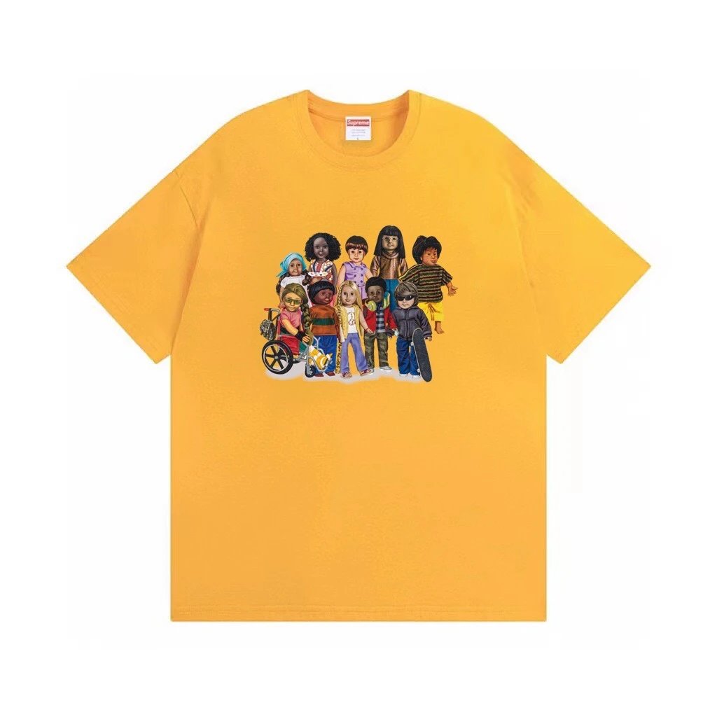 Supreme American Girl Dolls Tee Yellow
