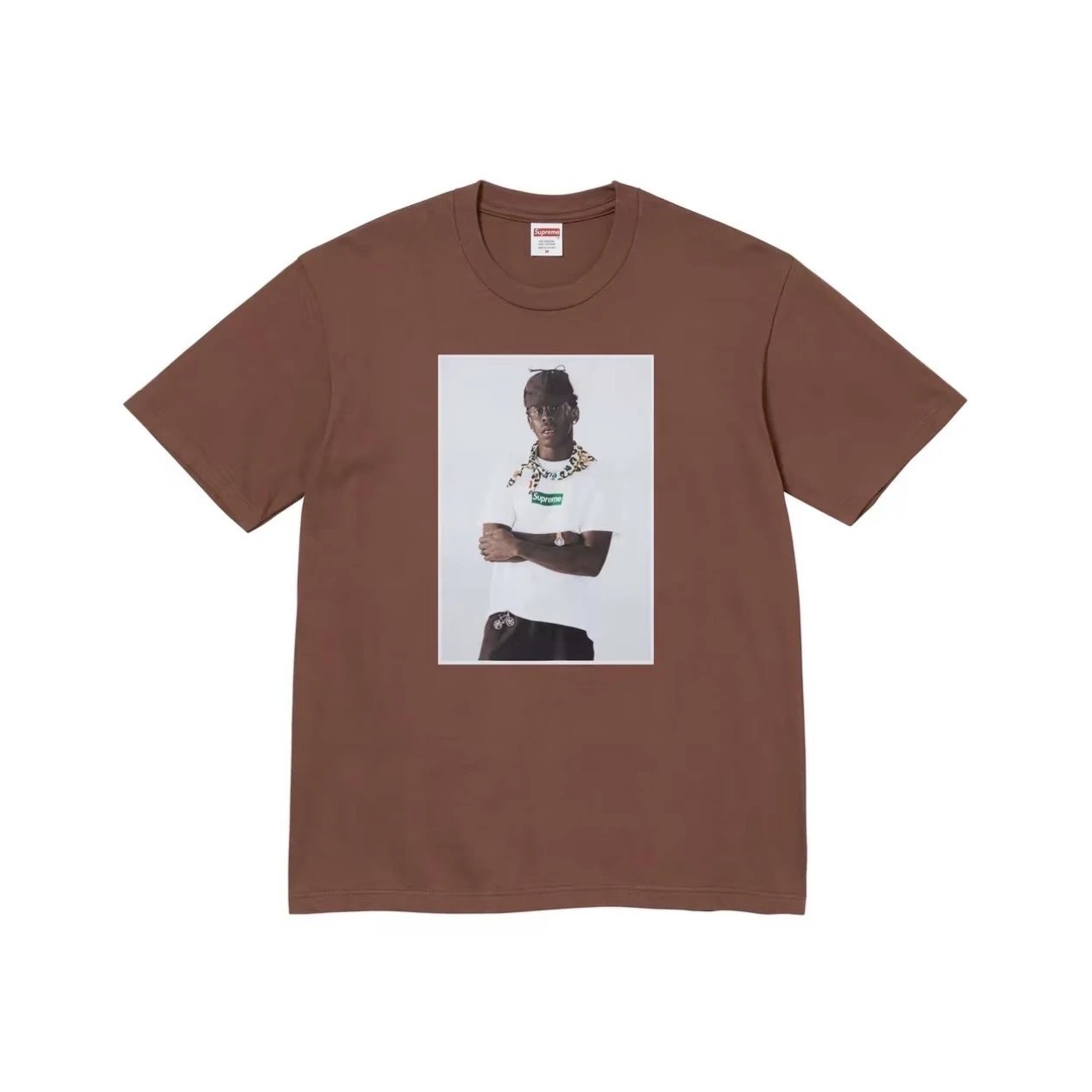 Supreme Lil Uzi Vert Photo Tee Brown