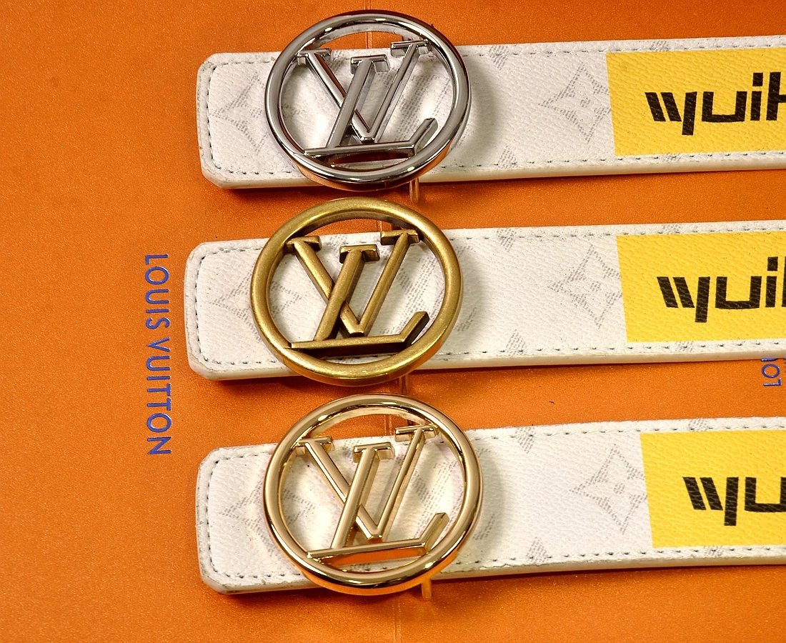 Louis Vuitton x fragment design Monogram Eclipse Belt Black - 10