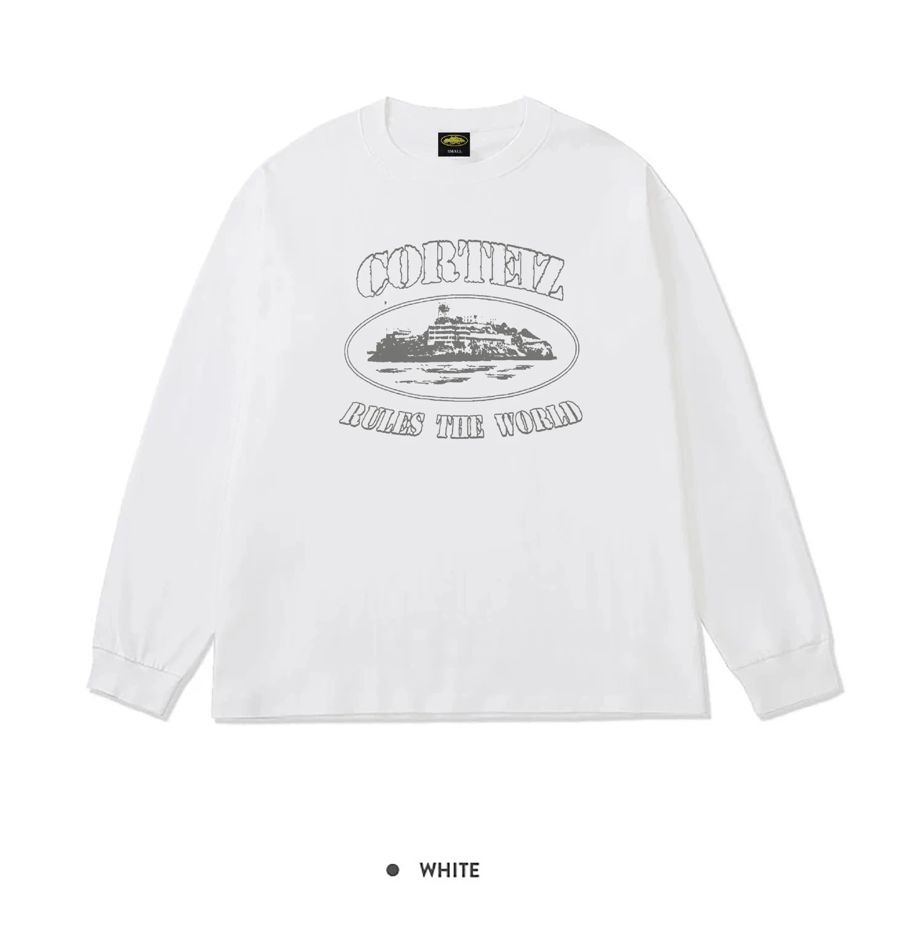 Cortez Long Sleeve Tee Grey