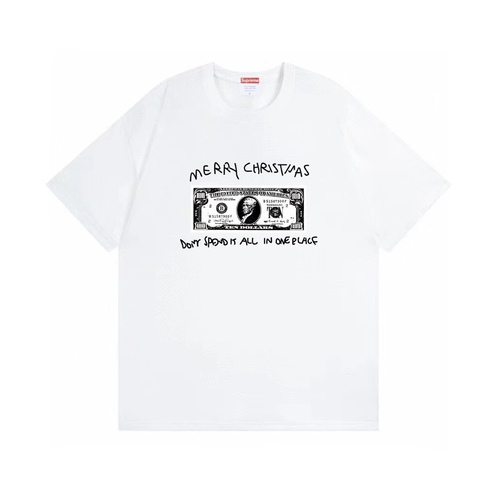 Supreme Merry Christmas Tee White