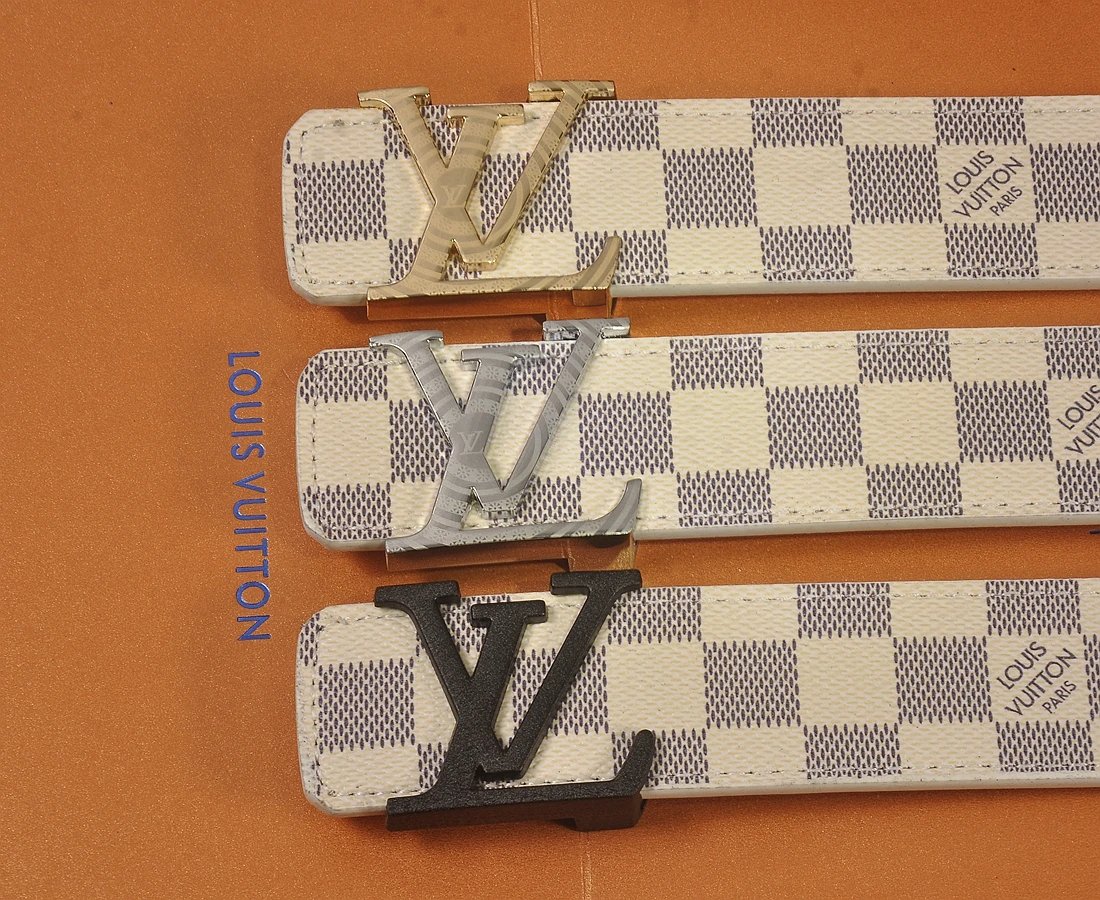 Louis Vuitton Damier Azur Belt