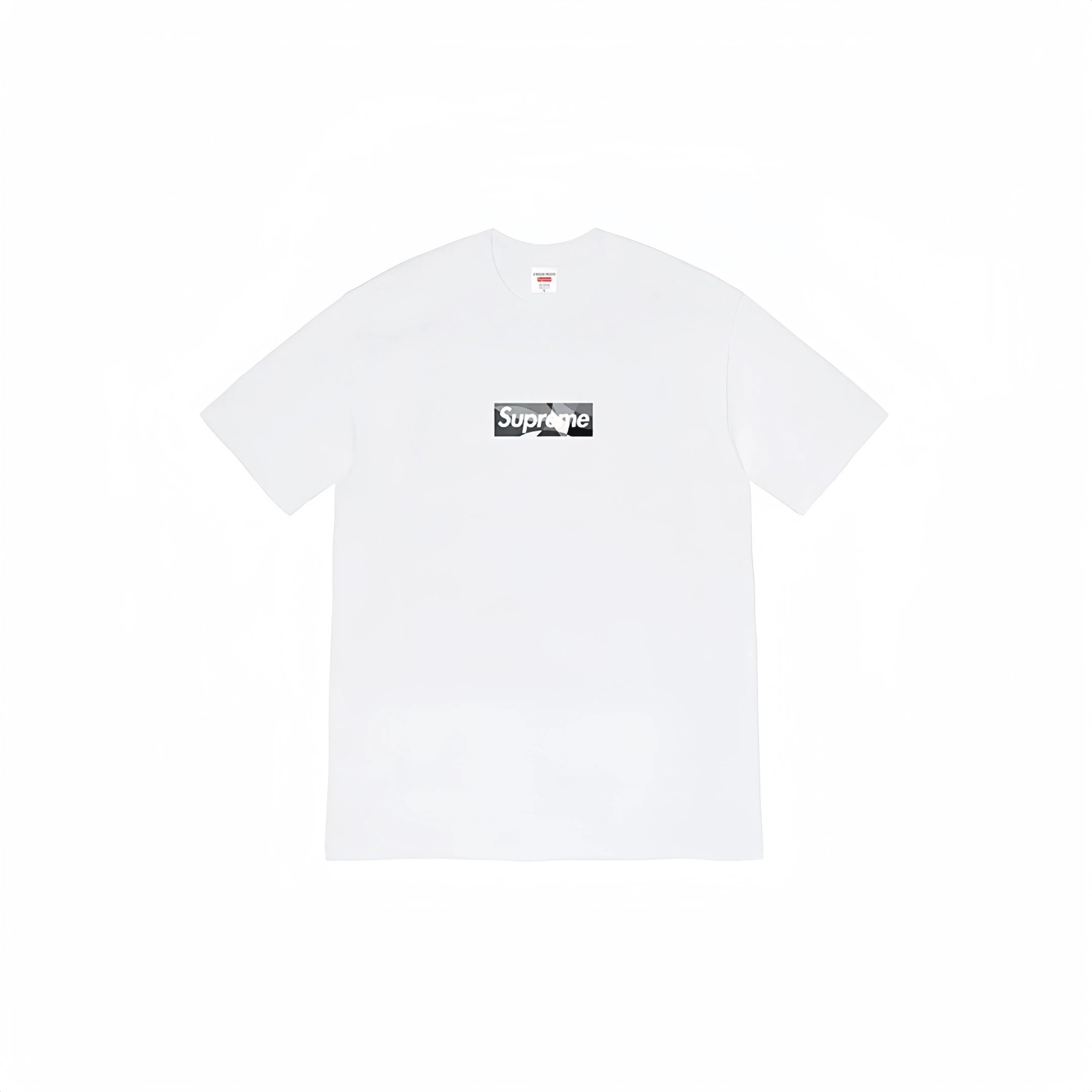 Supreme Black Camo Box Logo Tee White