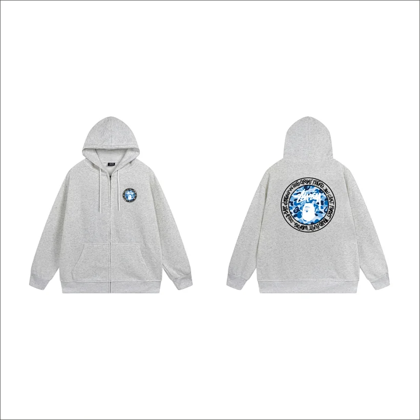 Stussy Sudadera con Cremallera