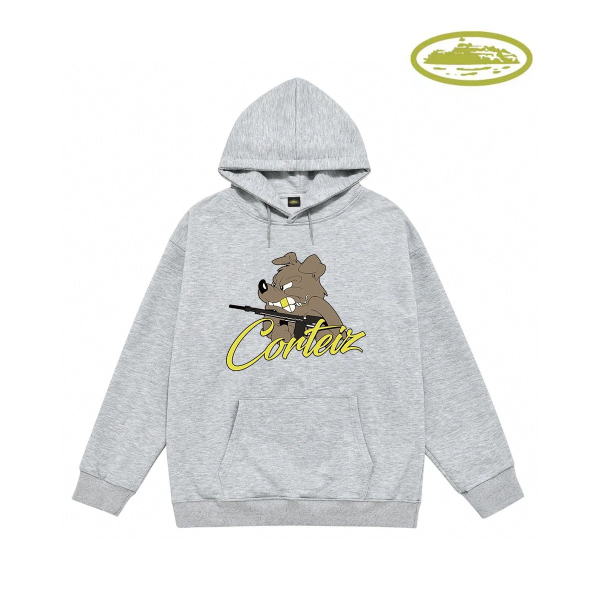 Corteiz Dog Hoodie Black - 9