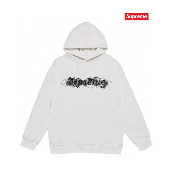 Supreme Patchwork Logo Hoodie Black - 4