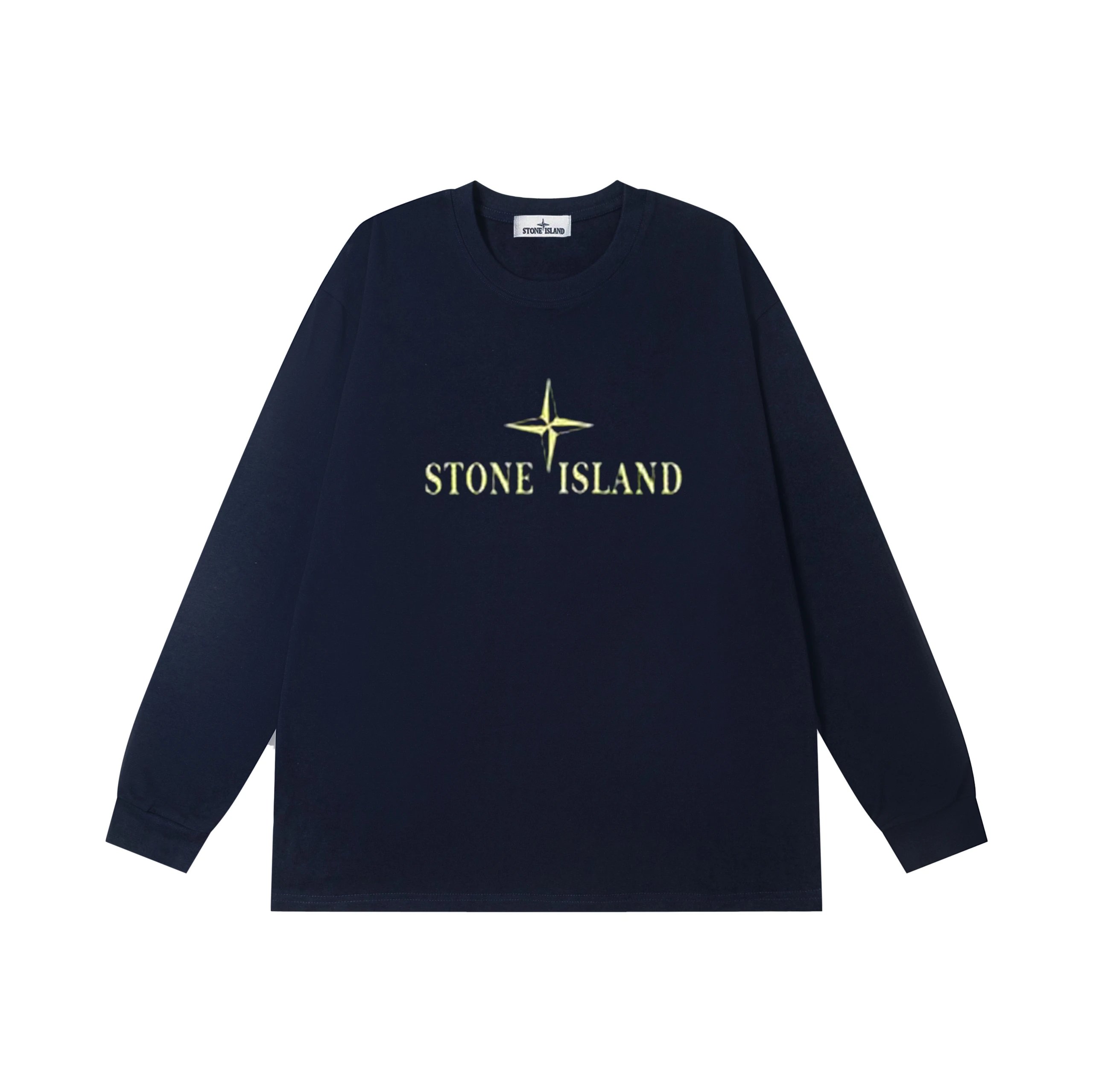 Stone Island Archivio Black Long-Sleeve T-Shirt - 4