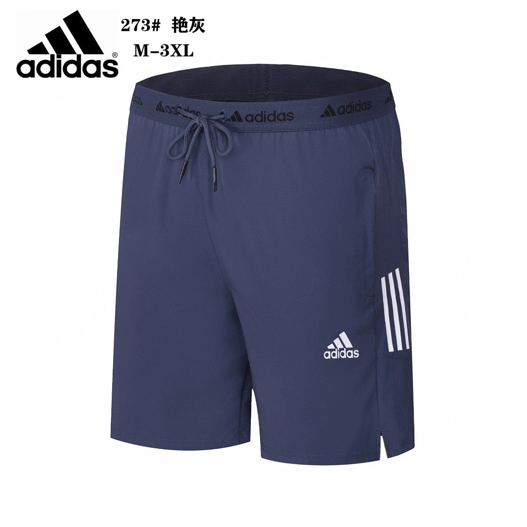 Adidas 3-Stripes Woven Training Shorts Navy Blue