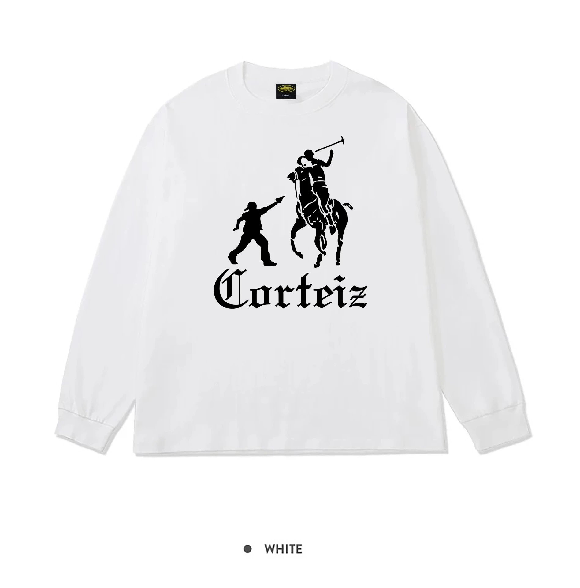 Corteiz CRTZ Peace Inna World White Long Sleeve T-Shirt - 11