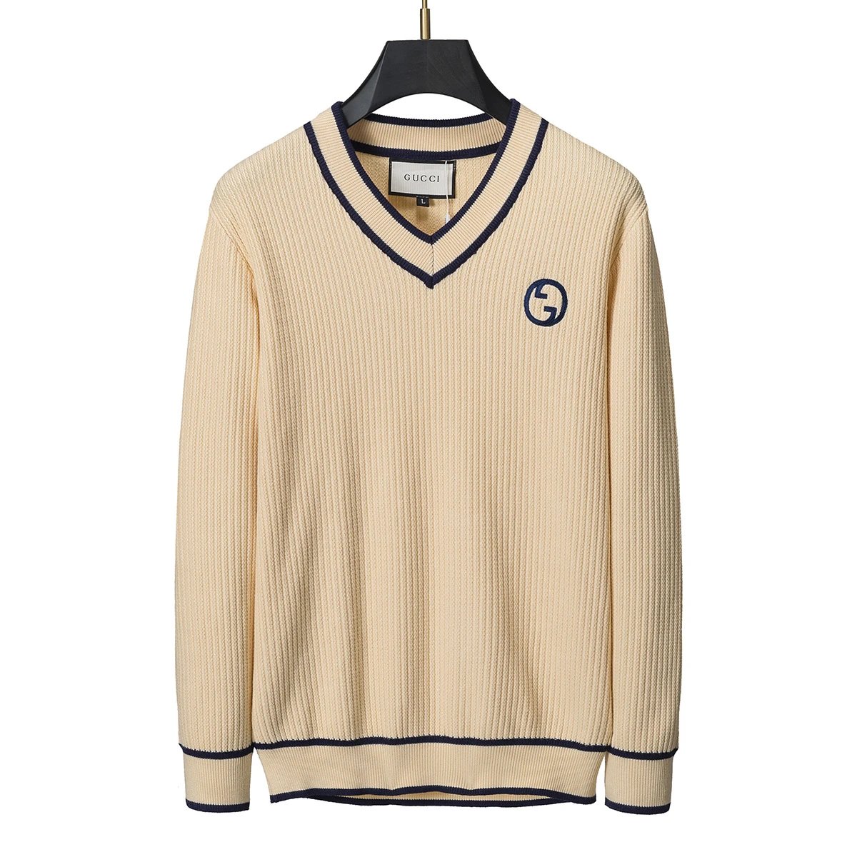 Gucci GG Monogram Knit Sweater Navy - 9