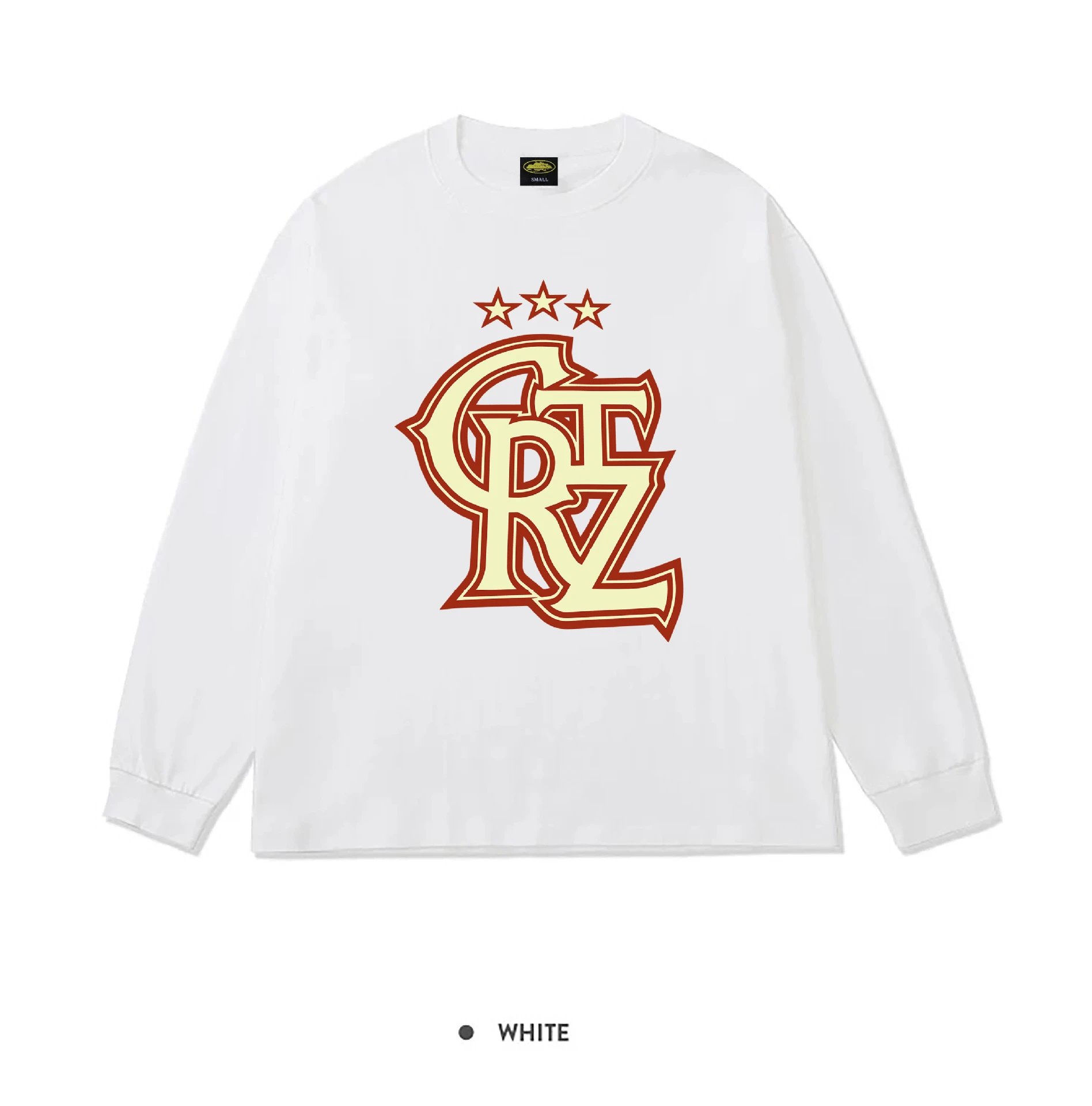 Corteiz CRTZ Peace Inna World White Long Sleeve T-Shirt - 4